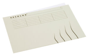 VOUWMAP SECOLOR A4 GRIJS