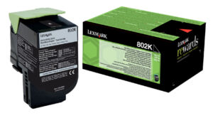 TONERCARTRIDGE LEXMARK 80C20K0 PREBATE 1K ZWART