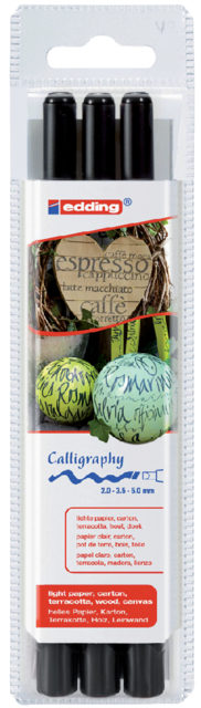 TEKENPEN EDDING 1255 ZWART
