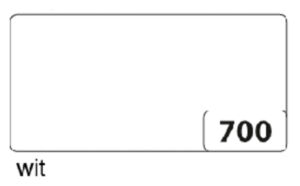 ETALAGEKARTON FOLIA 48X68CM 380GR NR700 WIT