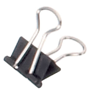 PAPIERKLEM MAUL 213 FOLDBACK 13MM ZWART