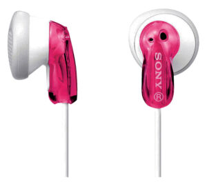OORDOPJES SONY E9 BASIC ROZE