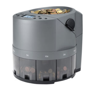 MUNTTEL EN SORTEERMACHINE SAFESCAN 1450 GRIJS