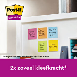 MEMOBLOK 3M POST-IT 654-6SS-PLAY