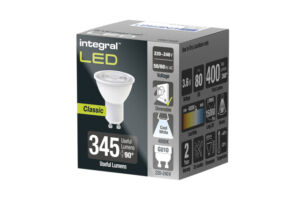 LEDLAMP INTEGRAL GU10 4000K KOEL WIT 4.2W 430LUMEN