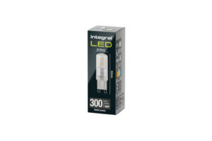 LEDLAMP INTEGRAL G9 4000K KOEL WIT 2.7W 300LUMEN