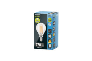 LEDLAMP INTEGRAL E14 2700K WARM WIT 3.4W 470LUMEN