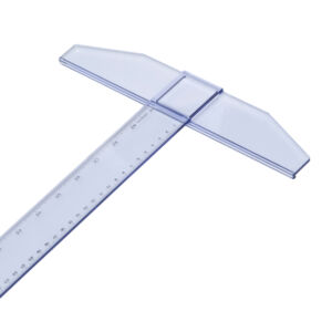 TEKENHAAK ARISTO GEOCOLLEGE 75CM TRANSPARANT