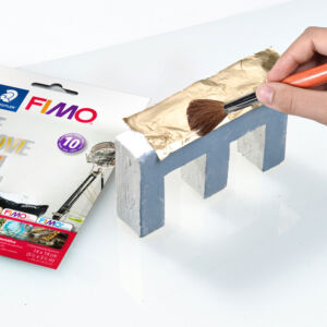 STAEDTLER FIMO BLADMETAAL GOUD 10 VEL