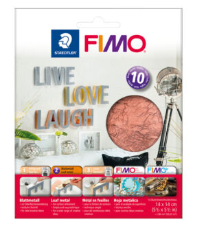 STAEDTLER FIMO BLADMETAAL KOPER 10 VEL