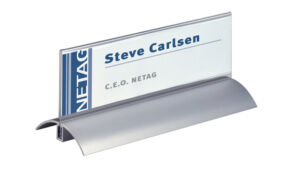 TAFELNAAMBORD DURABLE PRESENTER 61X210MM