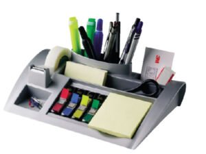 BUREAU ORGANISER POST-IT C50 ZILVERGRIJS INCL INH