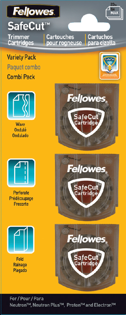 SNIJMES FELLOWES SAFECUT 3 IN 1