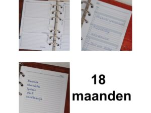 Agendavulling 2027 Kalpa Senior 1dag/1pagina