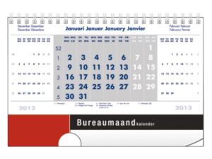 Bureau-maandkalender 2027 Quantore