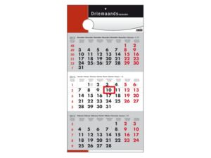 3-maandskalender 2027 Quantore