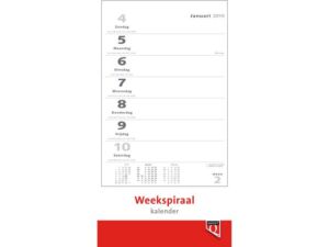 Weekspiraalkalender 2027 Quantore