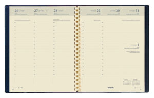 Agendavulling 2027 Brepols Timing 7d/2p crème